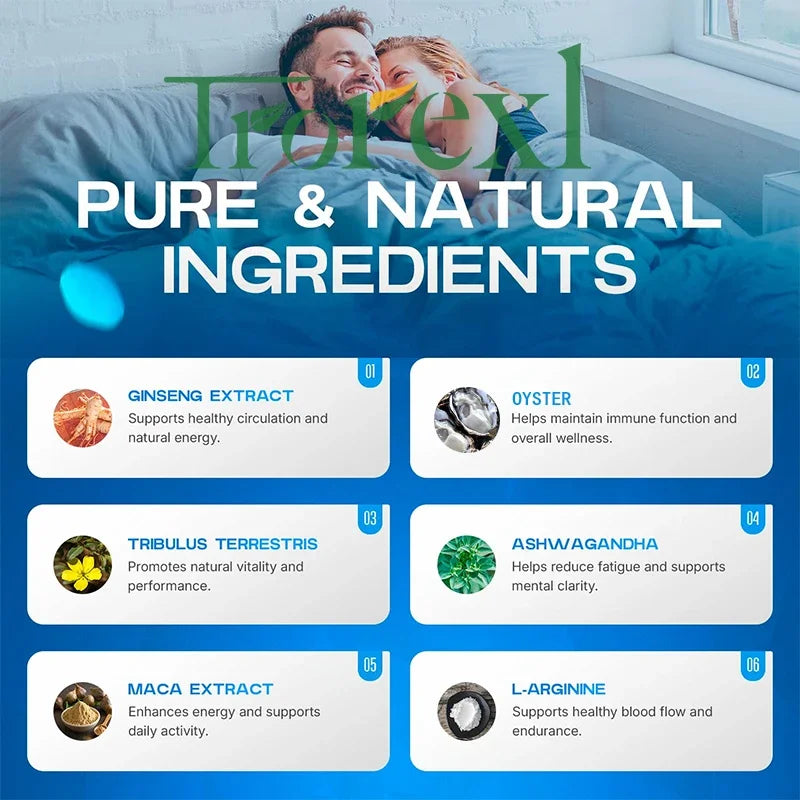 🌿 Oyster & Ginseng Supplement Tablets